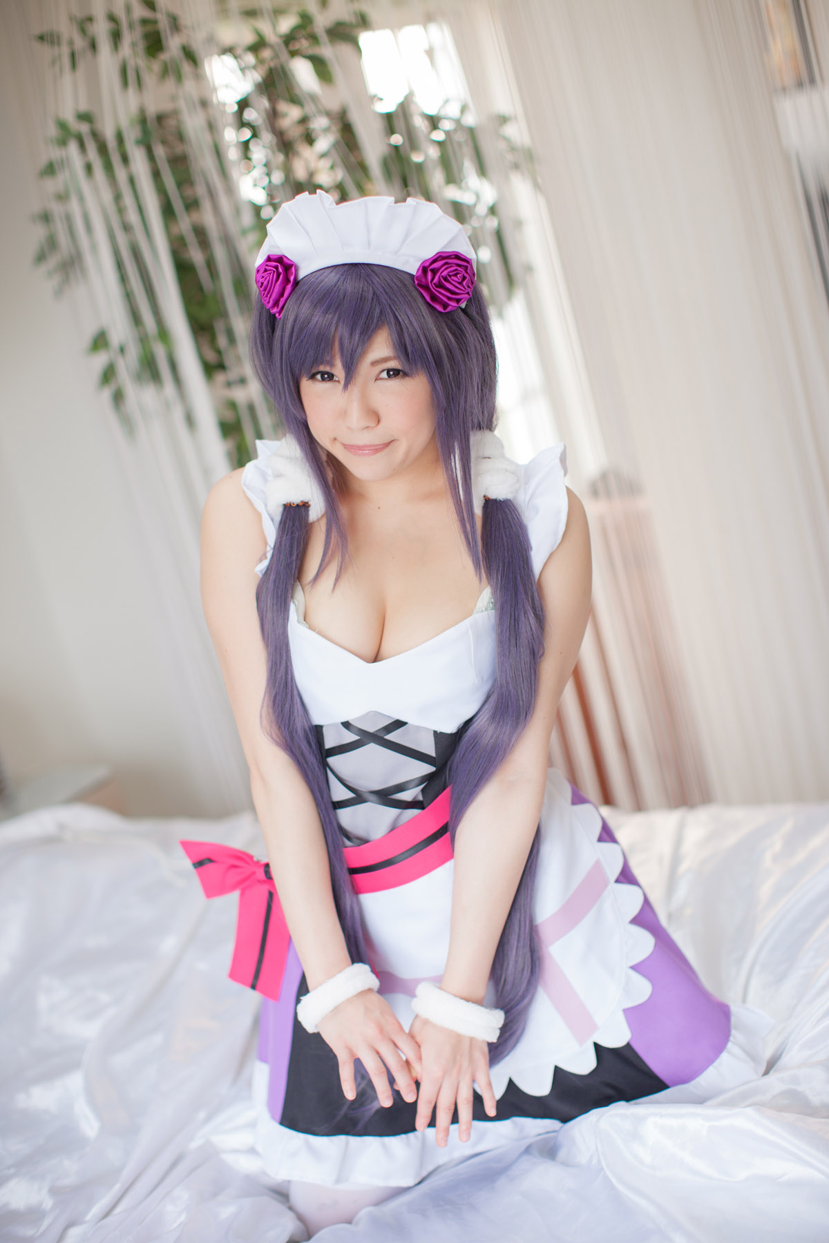 Lively nozomi ero Cosplay Yuri Satou(7)