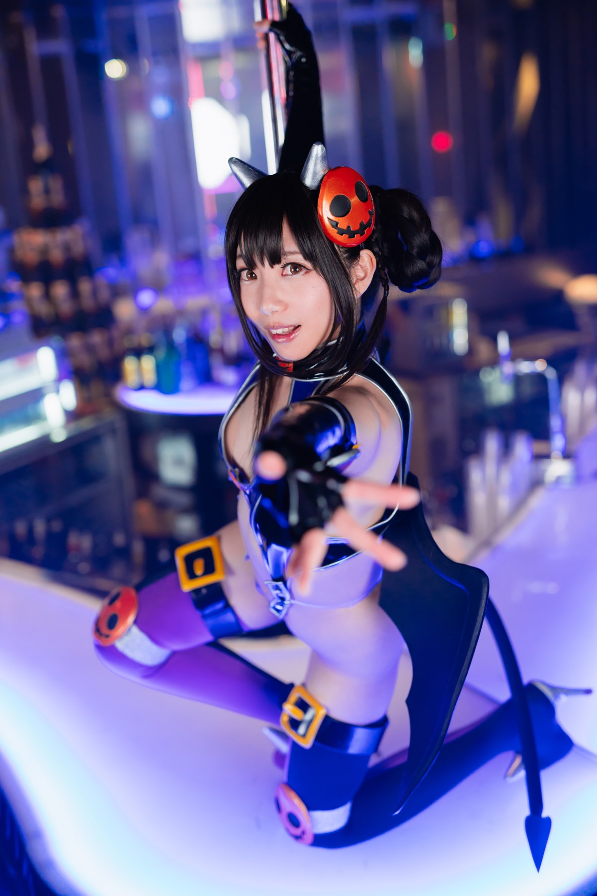 Coser girl dressed in Devil Costume(11)