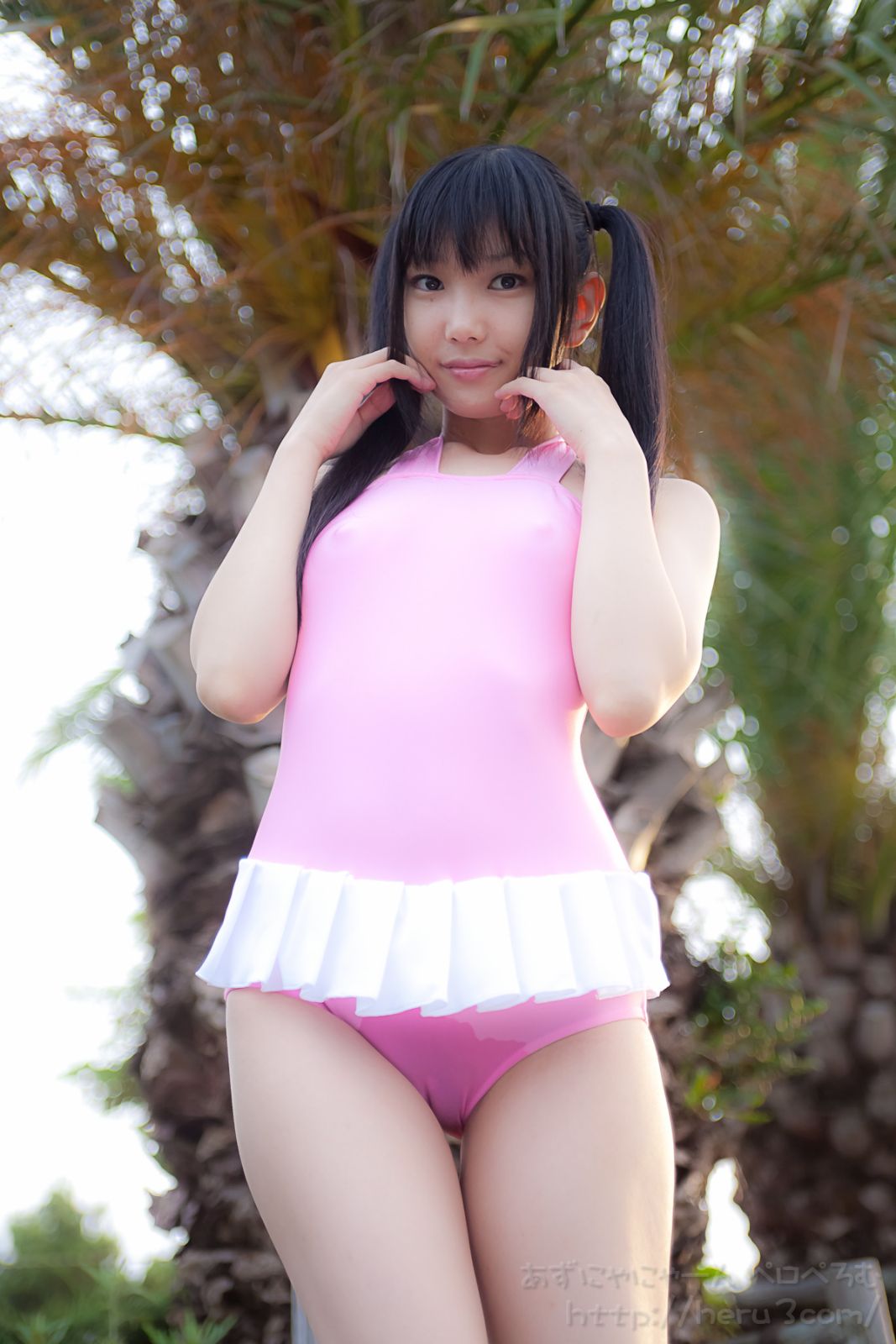 Lenfried azunyan swimsuit animation reality show(40)