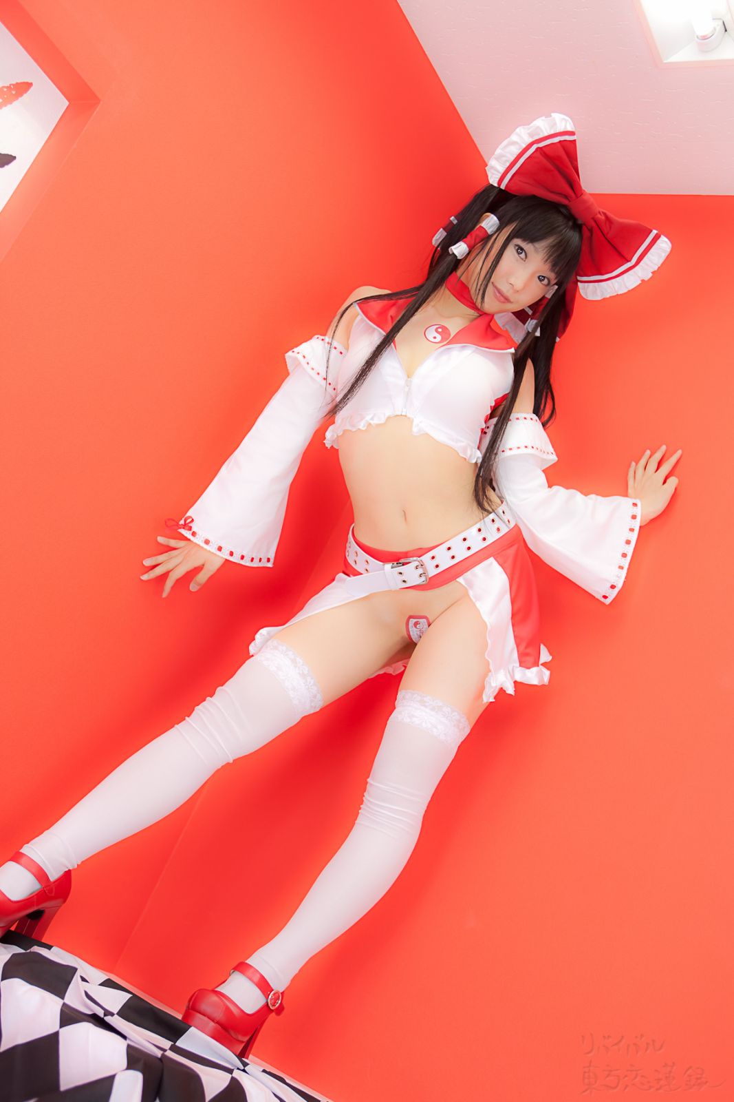 Ero Cosplay lenfried paipan Reimu competition(45)