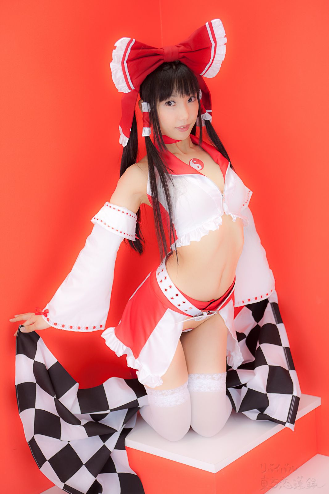 Ero Cosplay lenfried paipan Reimu competition(47)