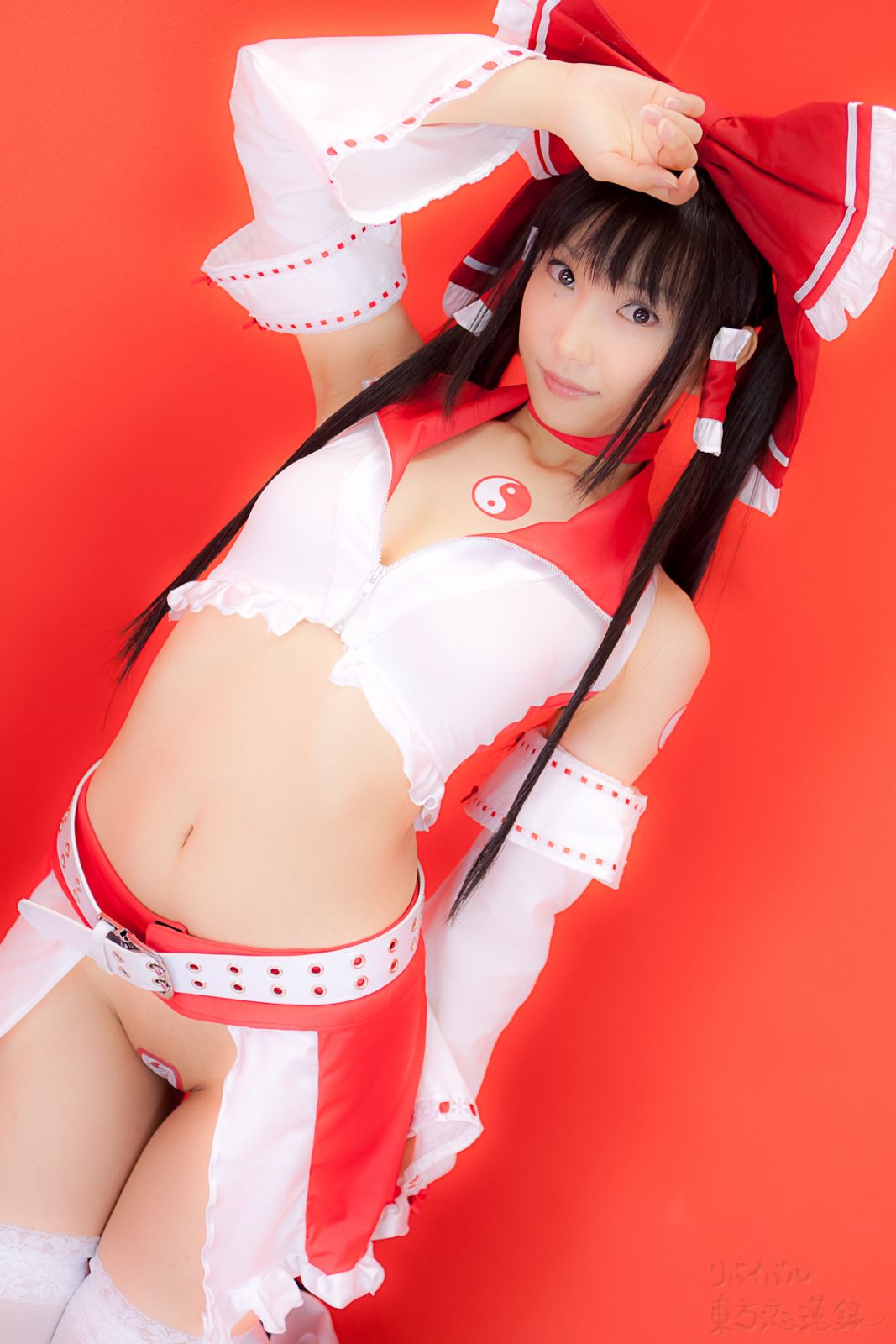 Ero Cosplay lenfried paipan Reimu competition(49)