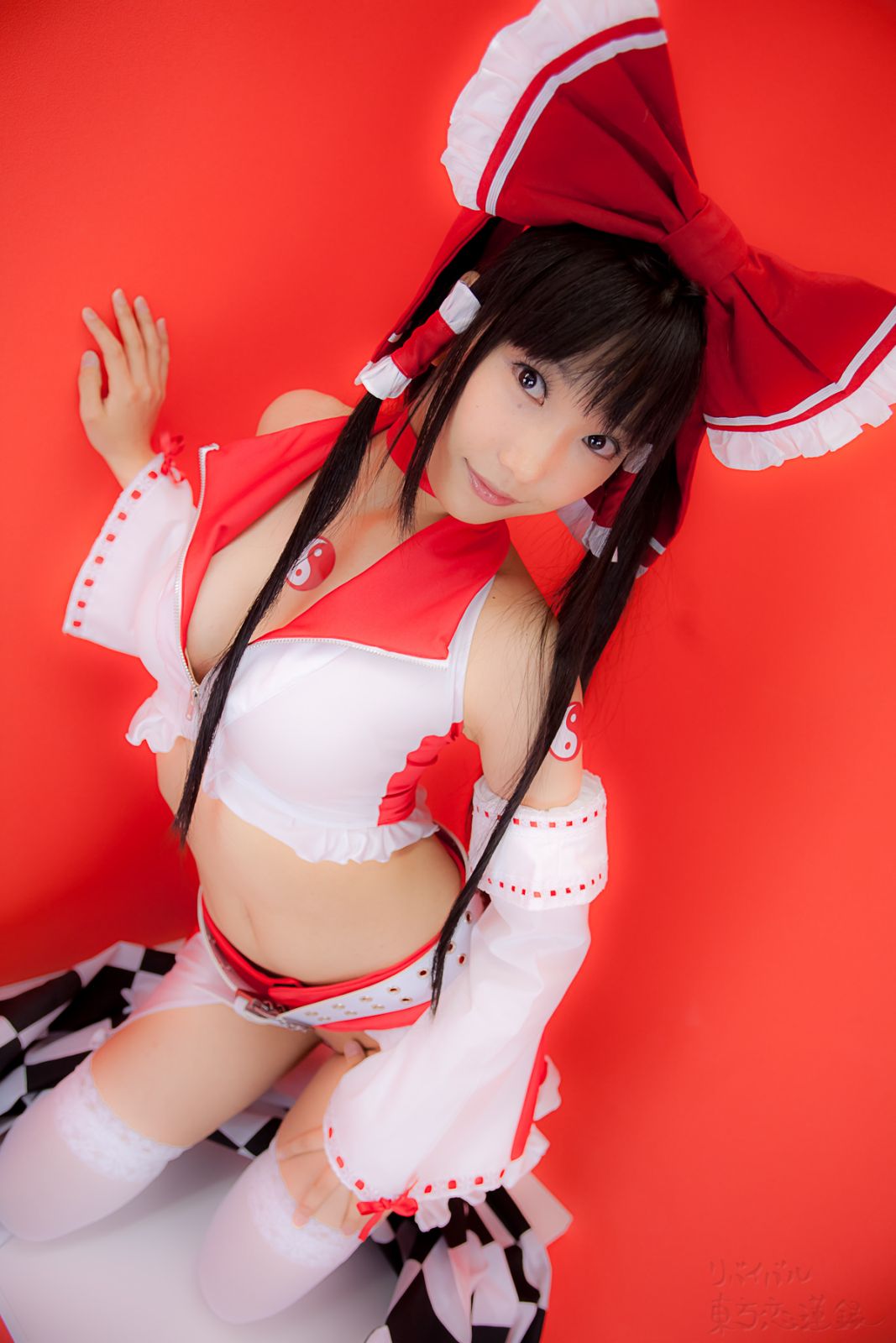 Ero Cosplay lenfried paipan Reimu competition(50)