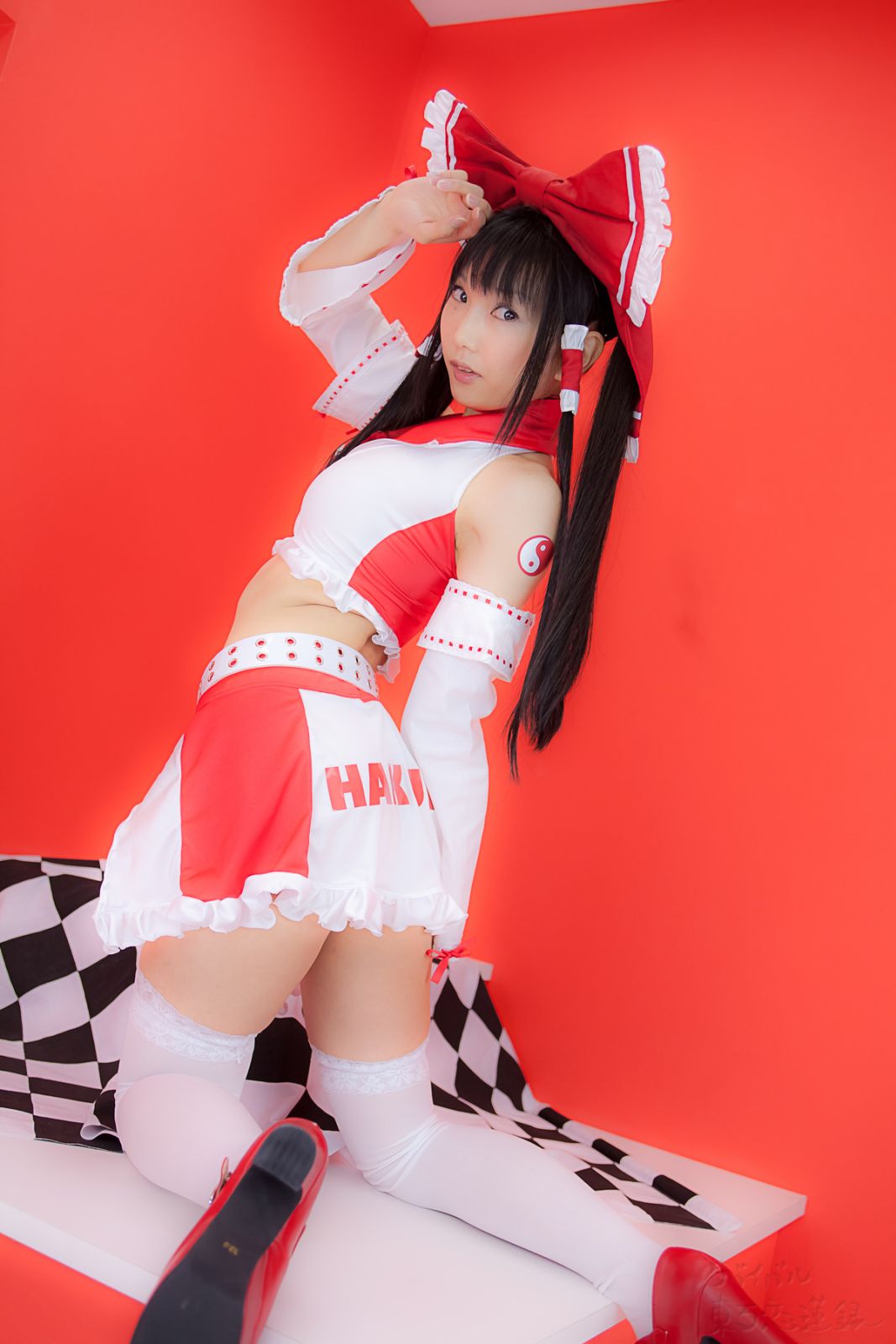 Ero Cosplay lenfried paipan Reimu competition(55)