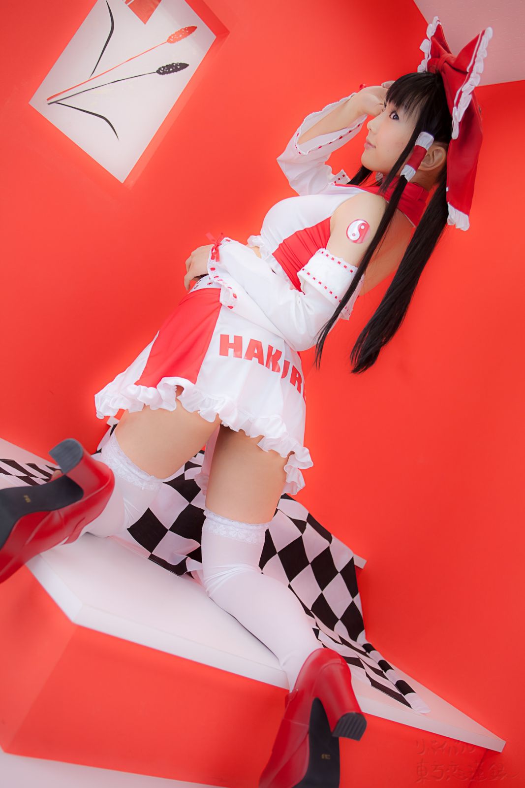 Ero Cosplay lenfried paipan Reimu competition(56)