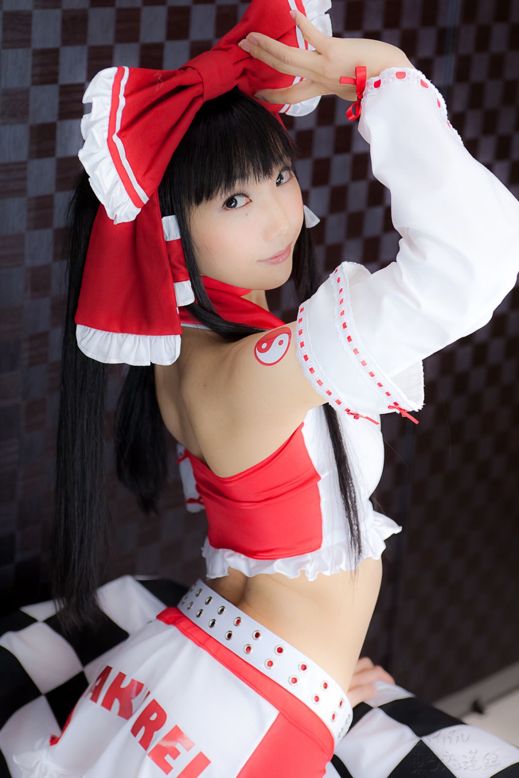 Ero Cosplay lenfried paipan Reimu competition(102)