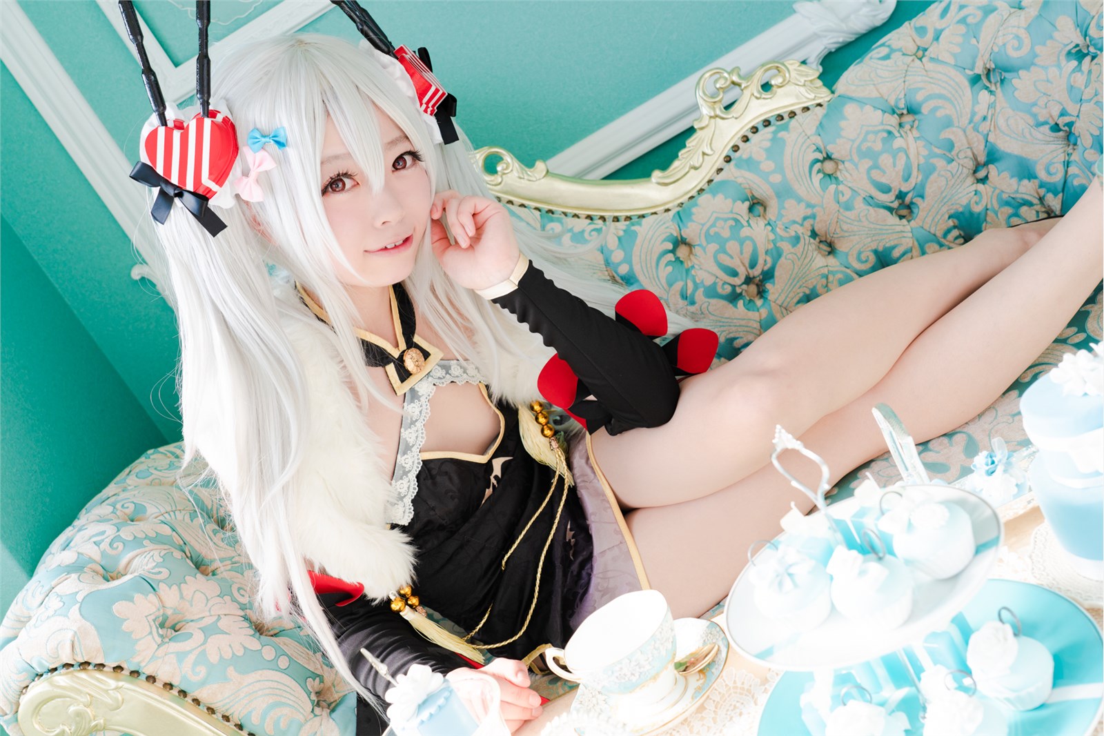 Azur Lane vampire Cosplay is full of loveliness(48)