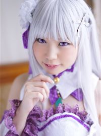 Smaller heroine beautiful Emilia ero cosplay(10)