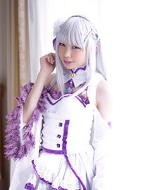 Smaller heroine beautiful Emilia ero cosplay(7)