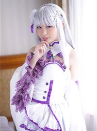 Smaller heroine beautiful Emilia ero cosplay(8)