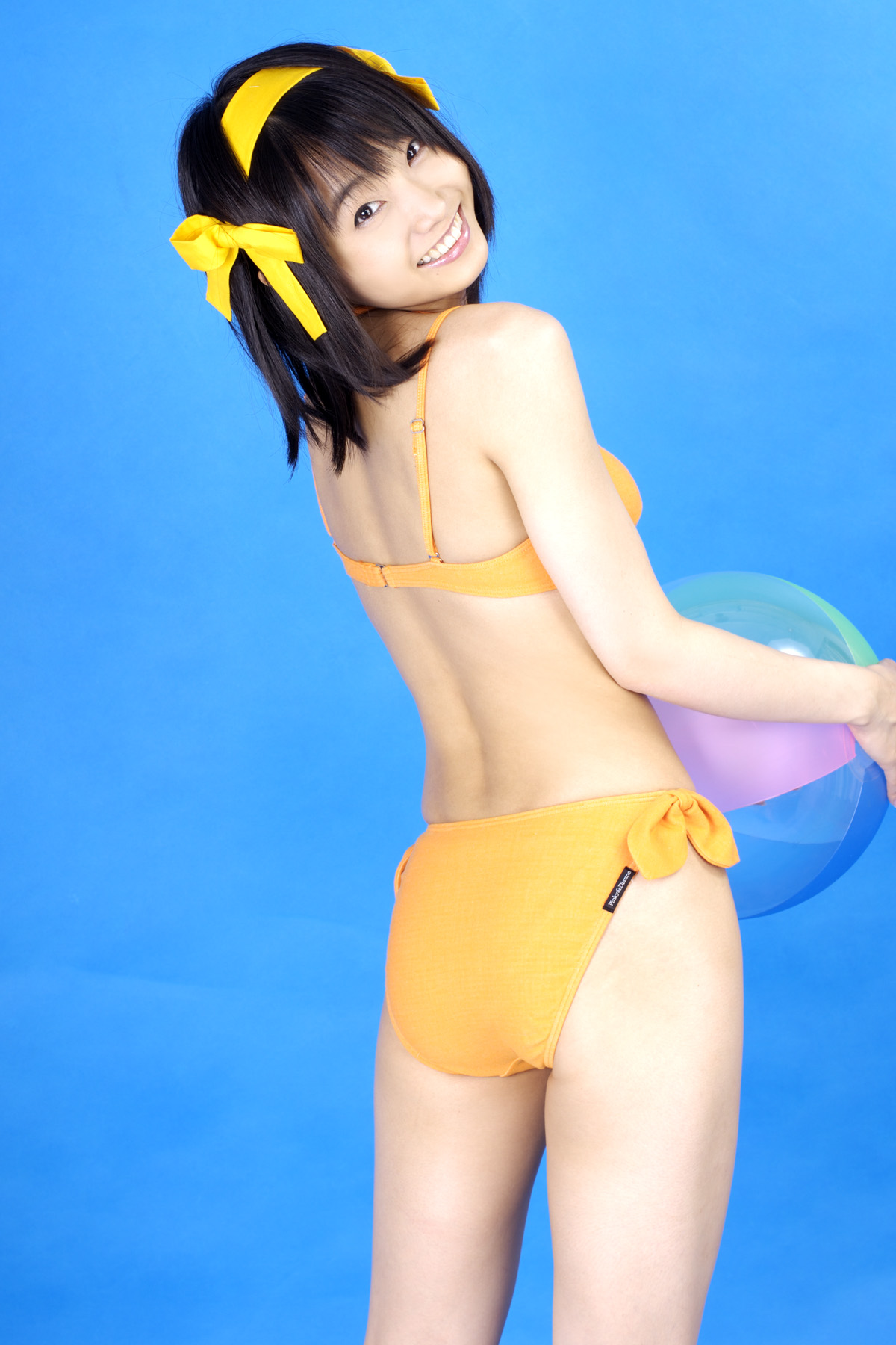 Gorgeous Matsunaga sexy bikini Haruhi animation reality show(9)