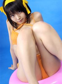 Gorgeous Matsunaga sexy bikini Haruhi animation reality show(4)