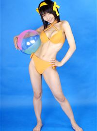 Gorgeous Matsunaga sexy bikini Haruhi animation reality show(12)
