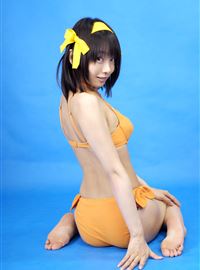 Gorgeous Matsunaga sexy bikini Haruhi animation reality show(20)
