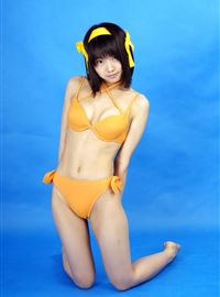 Gorgeous Matsunaga sexy bikini Haruhi animation reality show(40)