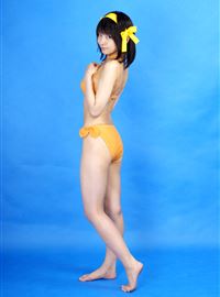 Gorgeous Matsunaga sexy bikini Haruhi animation reality show(41)