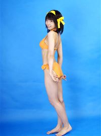 Gorgeous Matsunaga sexy bikini Haruhi animation reality show(42)