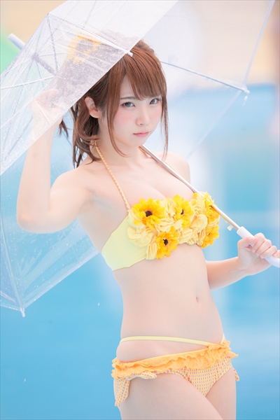 Enako swimsuit animation Cosplay queen(5)