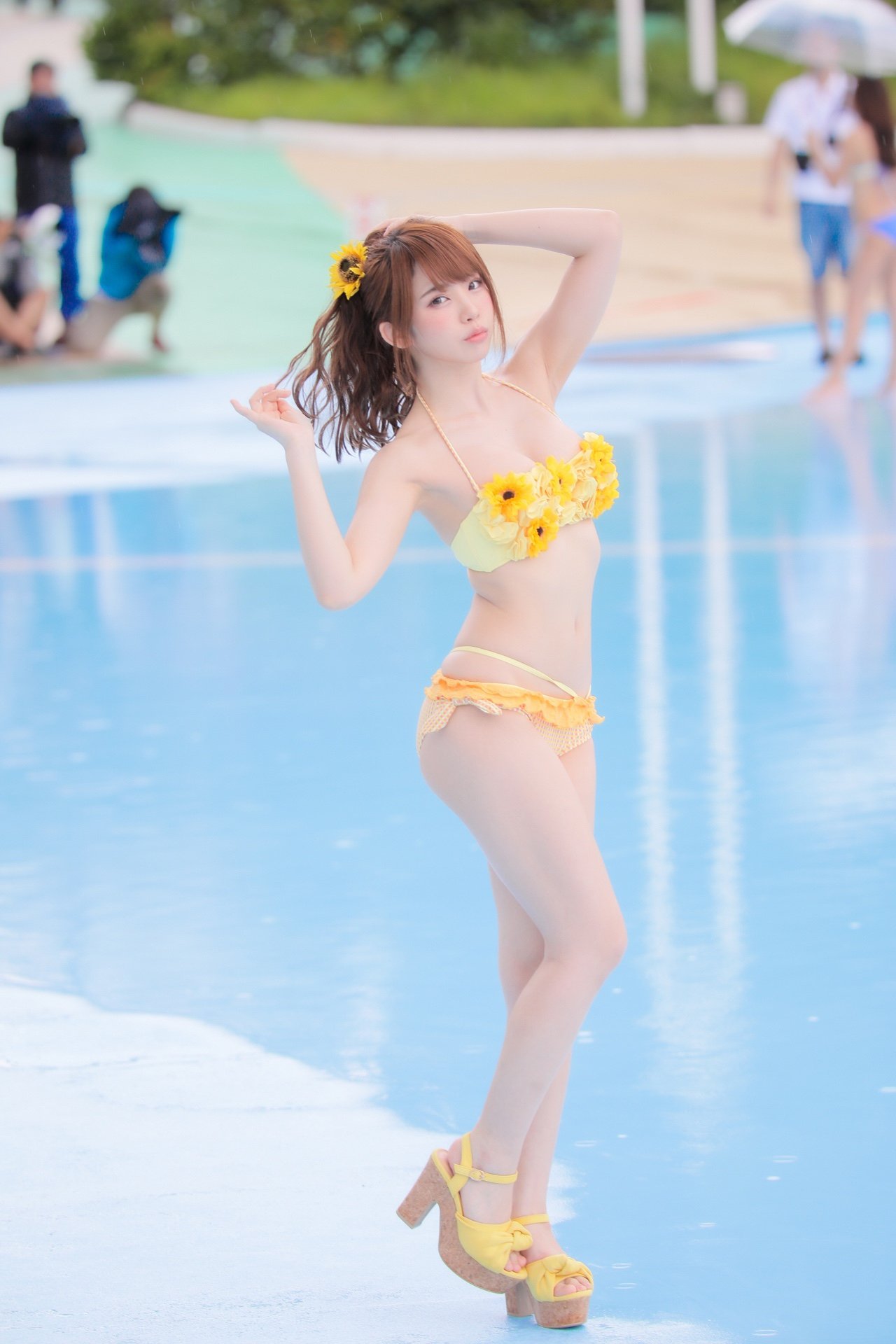 Enako swimsuit animation Cosplay queen(11)