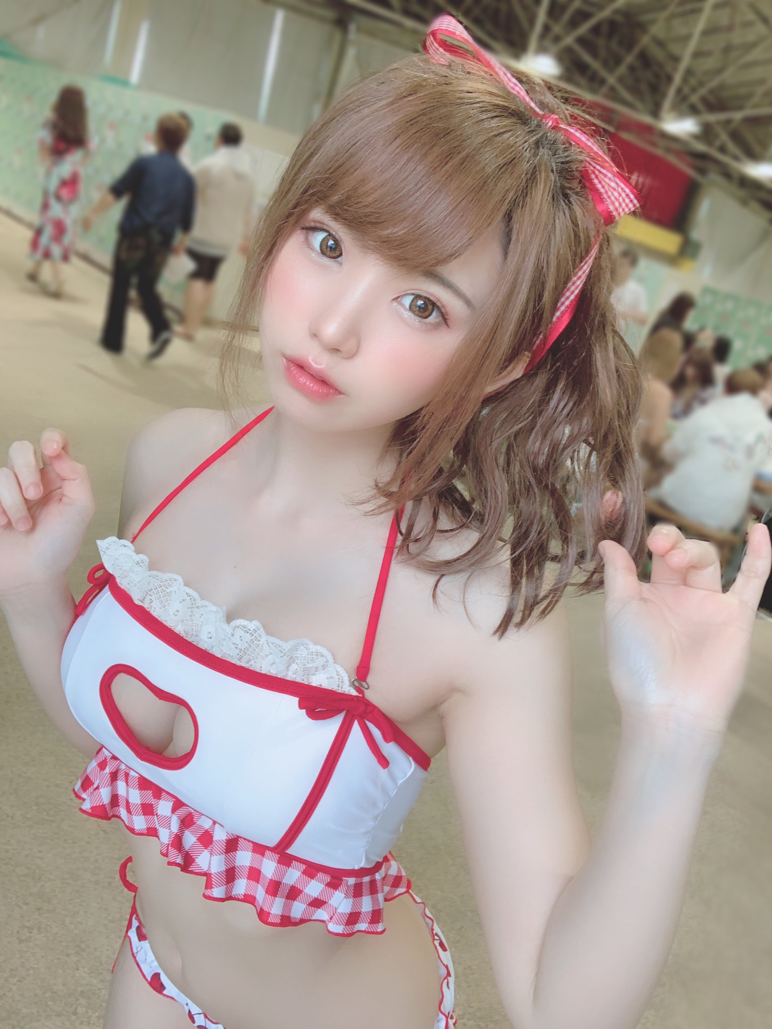 Enako swimsuit animation Cosplay queen(17)