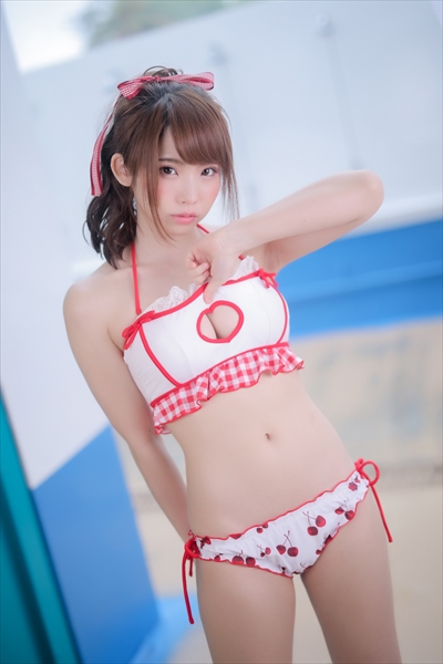 Enako swimsuit animation Cosplay queen(19)