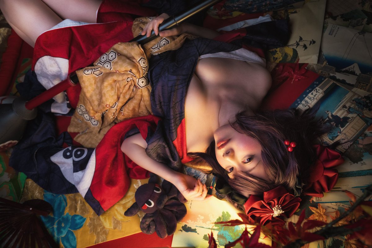 Mouth watering girl Cosplay spicy clothes(3)