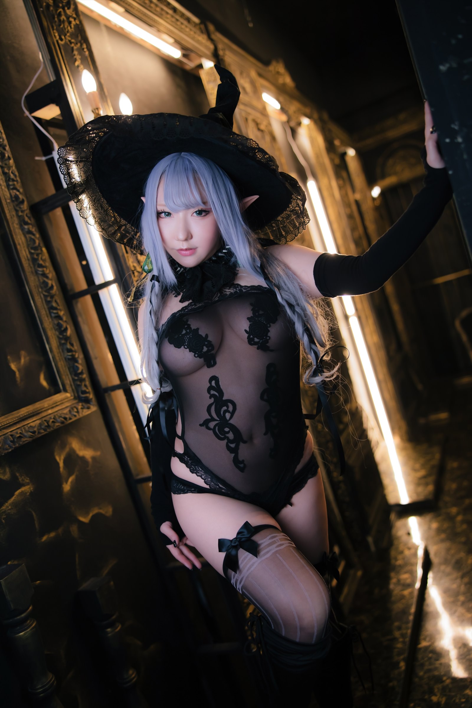 Beautiful and sexy fairy witch sexy photo(58)