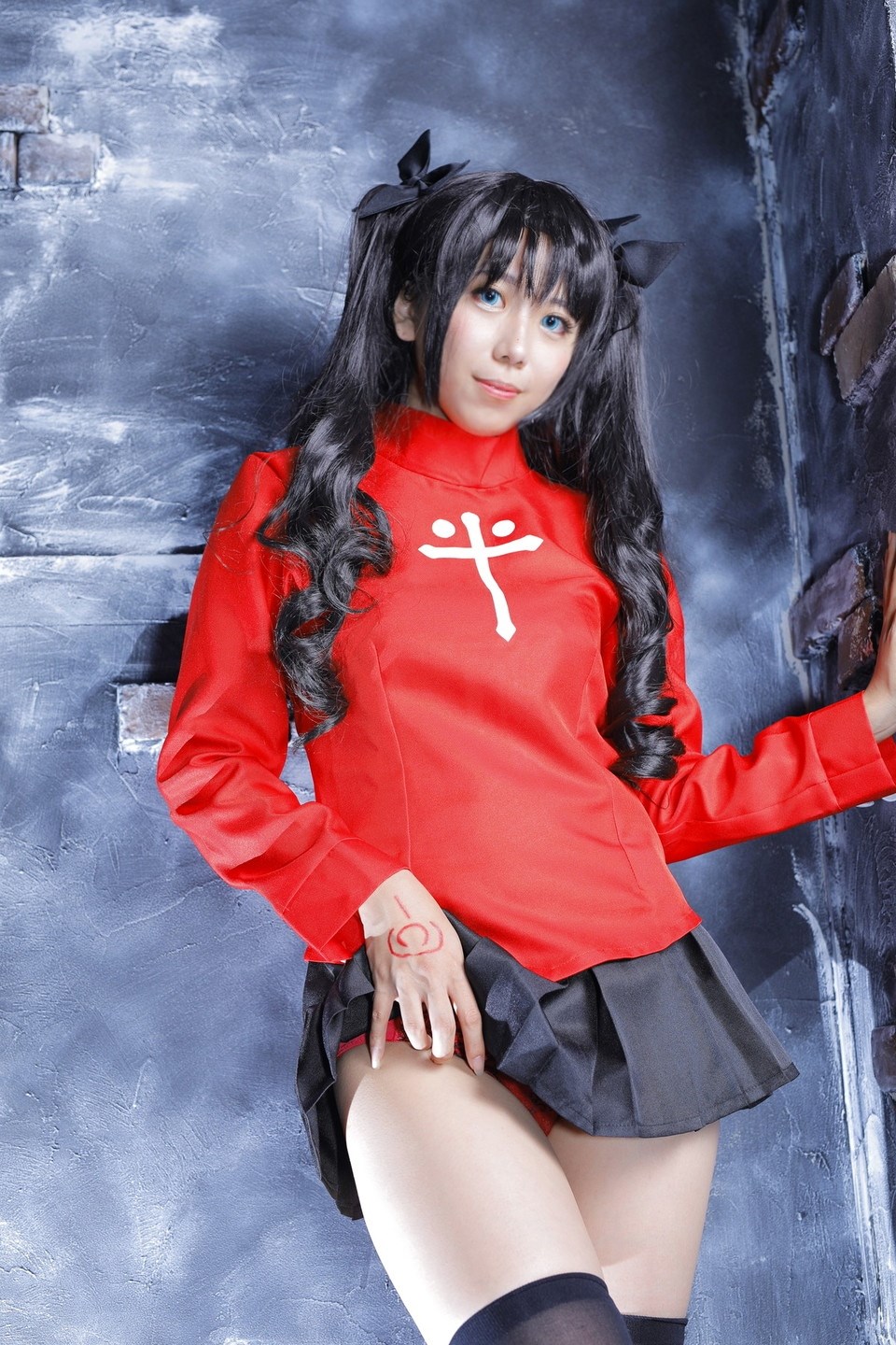 Rin tohsaka animation reality show charm and beautiful legs(11)