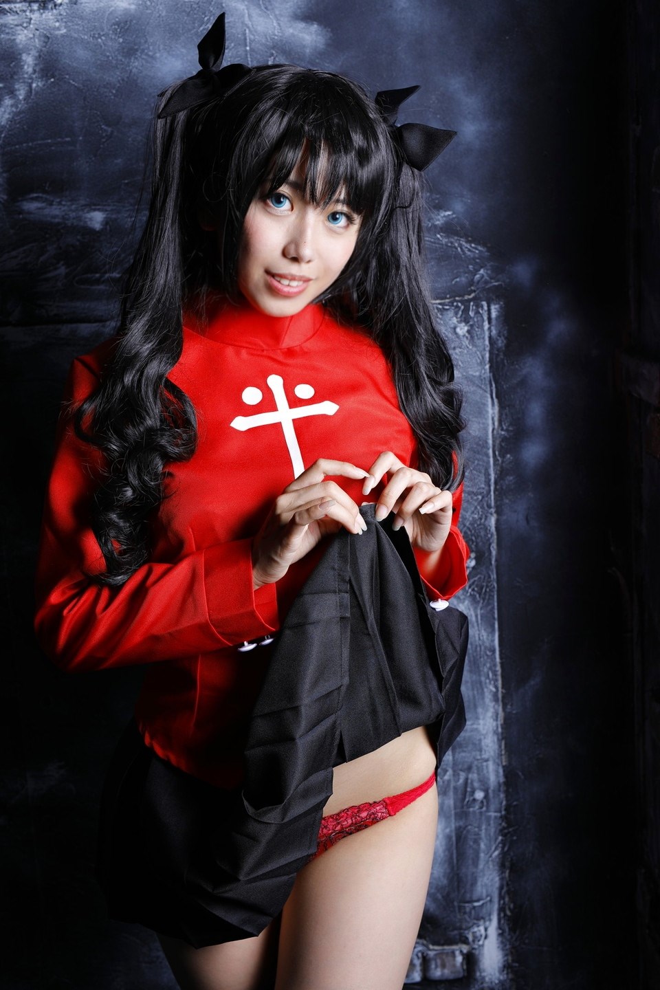 Rin tohsaka animation reality show charm and beautiful legs(17)