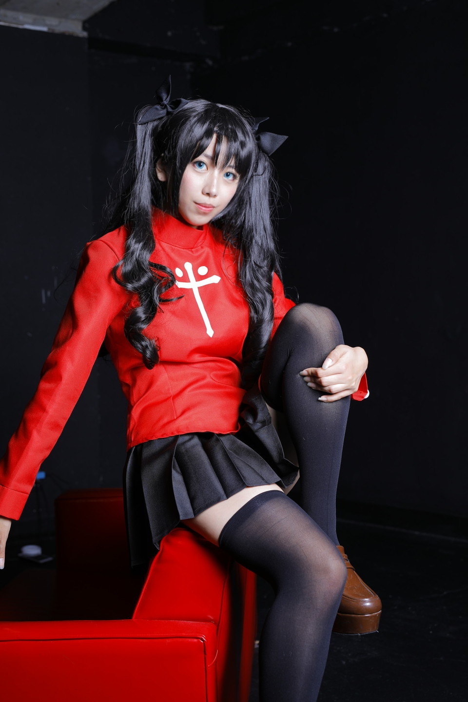 Rin tohsaka animation reality show charm and beautiful legs(10)