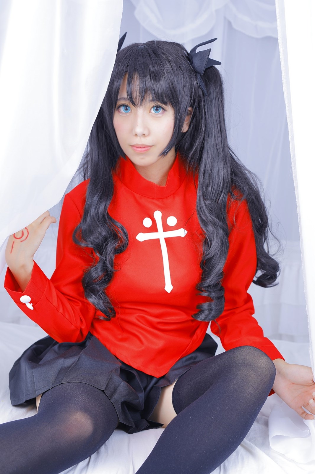 Rin tohsaka animation reality show charm and beautiful legs(24)