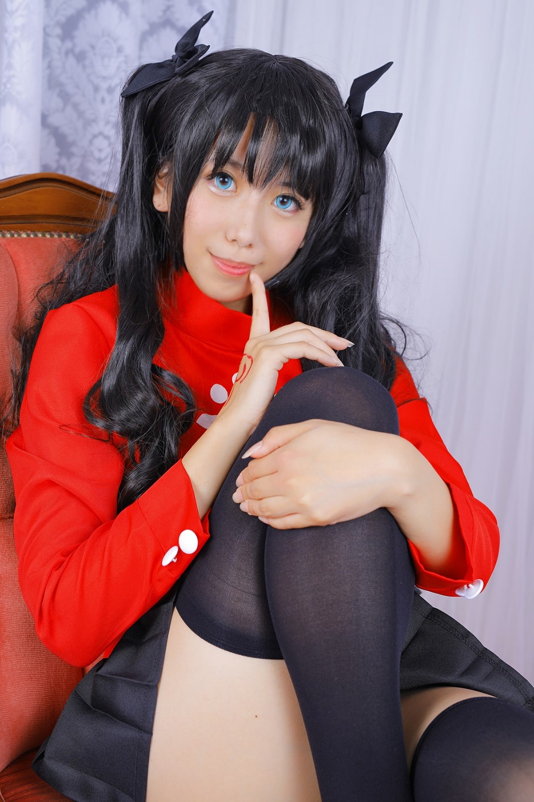 Rin tohsaka animation reality show charm and beautiful legs(33)