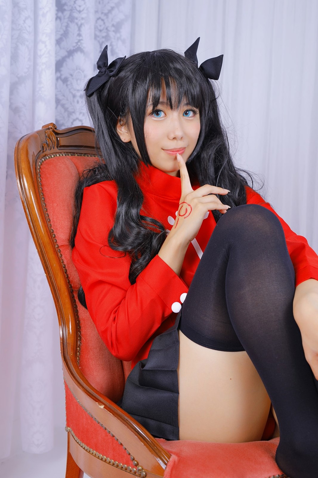 Rin tohsaka animation reality show charm and beautiful legs(32)