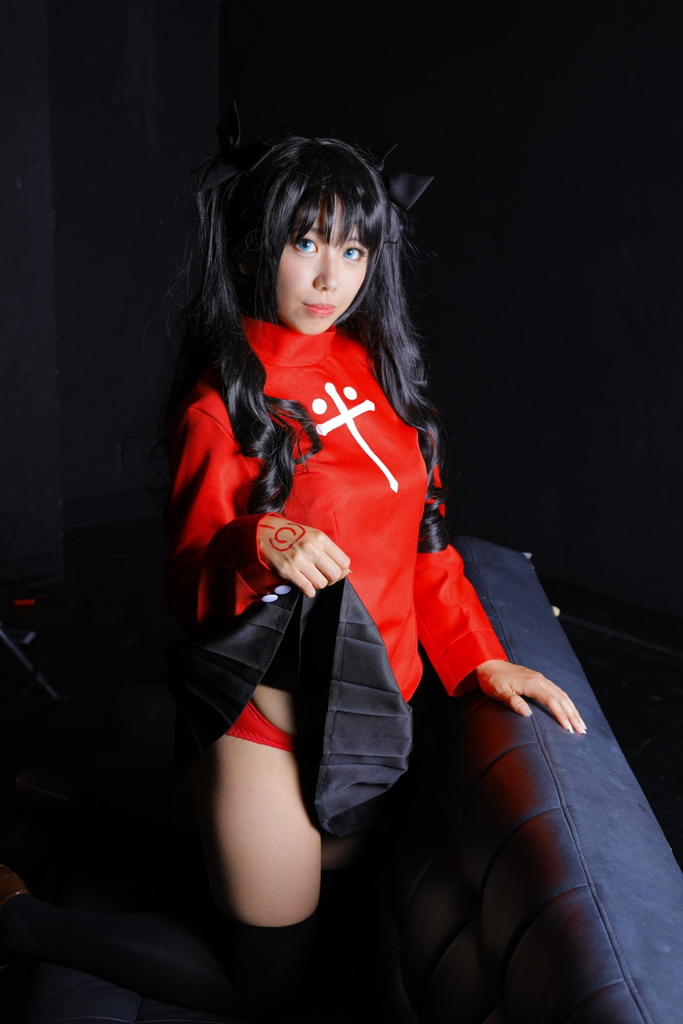 Rin tohsaka animation reality show charm and beautiful legs(7)