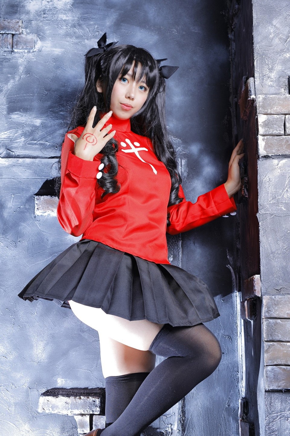 Rin tohsaka animation reality show charm and beautiful legs(5)