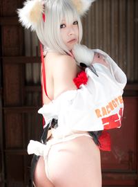 Familiar with the traditional sexy posture Cosplay lovely body(4)