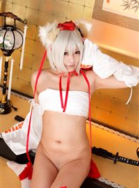 Familiar with the traditional sexy posture Cosplay lovely body(47)