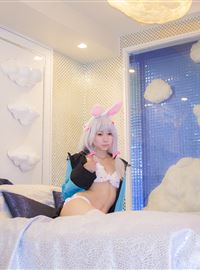 Lingerie rabbit and cat ear girl sexy cospaly(53)