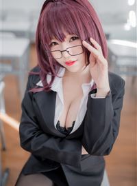 Office goddess teacher cosplay(10)