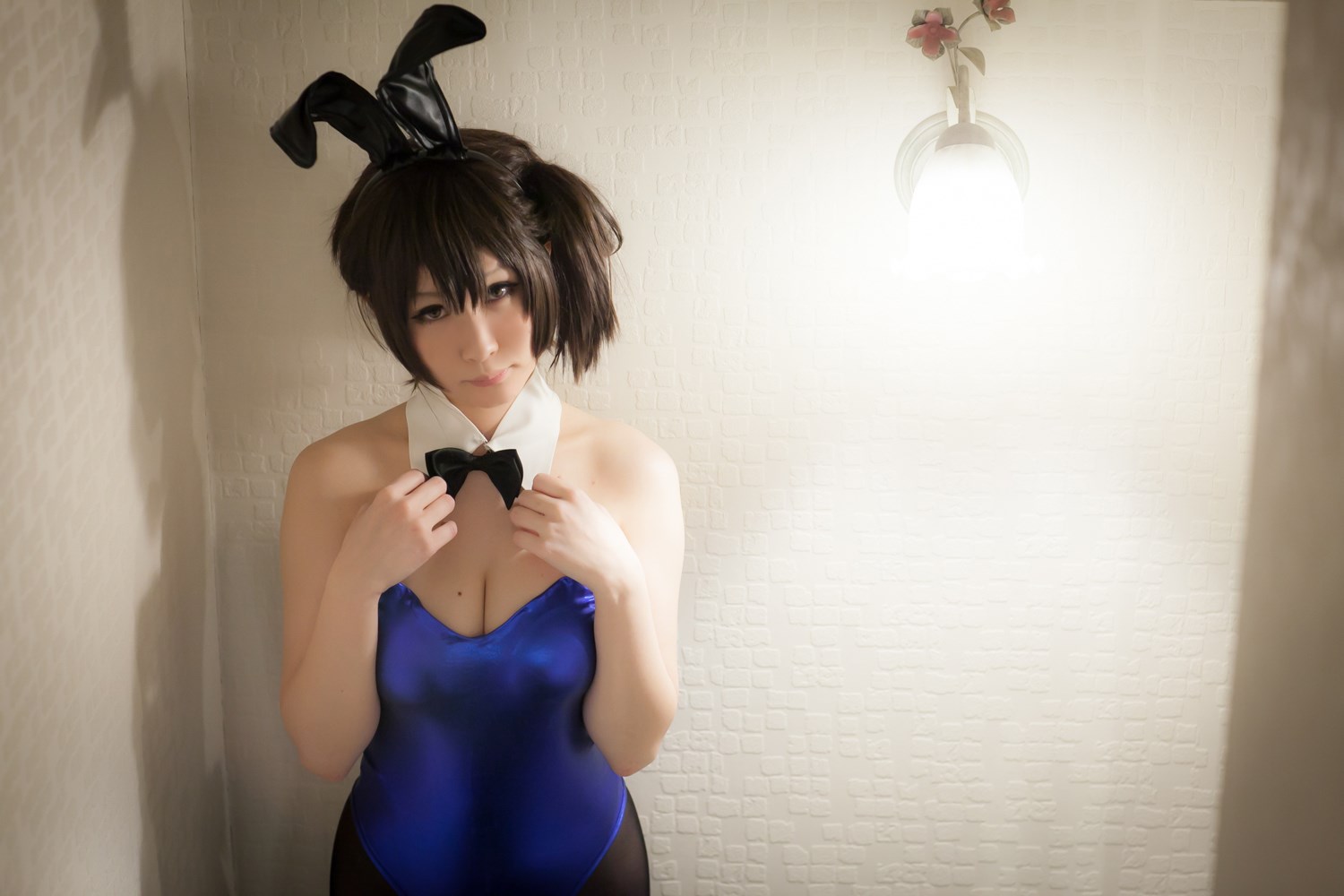 Rabbit suit Kaga animation reality show sexy stockings girl(9)