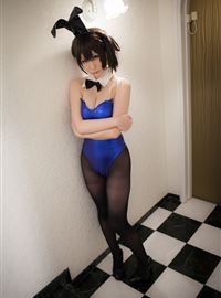 Rabbit suit Kaga animation reality show sexy stockings girl(11)