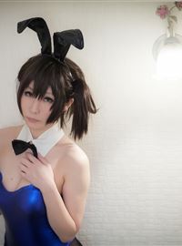 Rabbit suit Kaga animation reality show sexy stockings girl(10)
