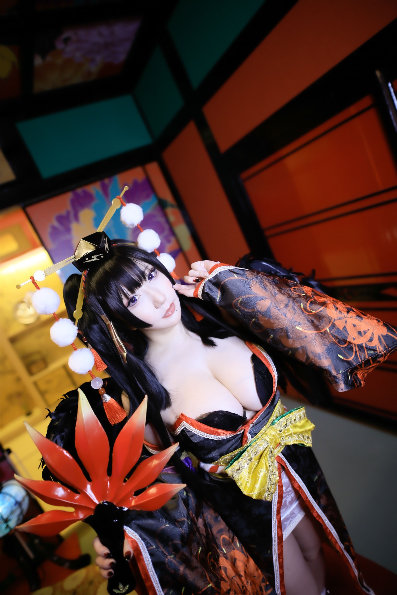 The magnificence of the naughty nyotengu Saku animation reality show(112)