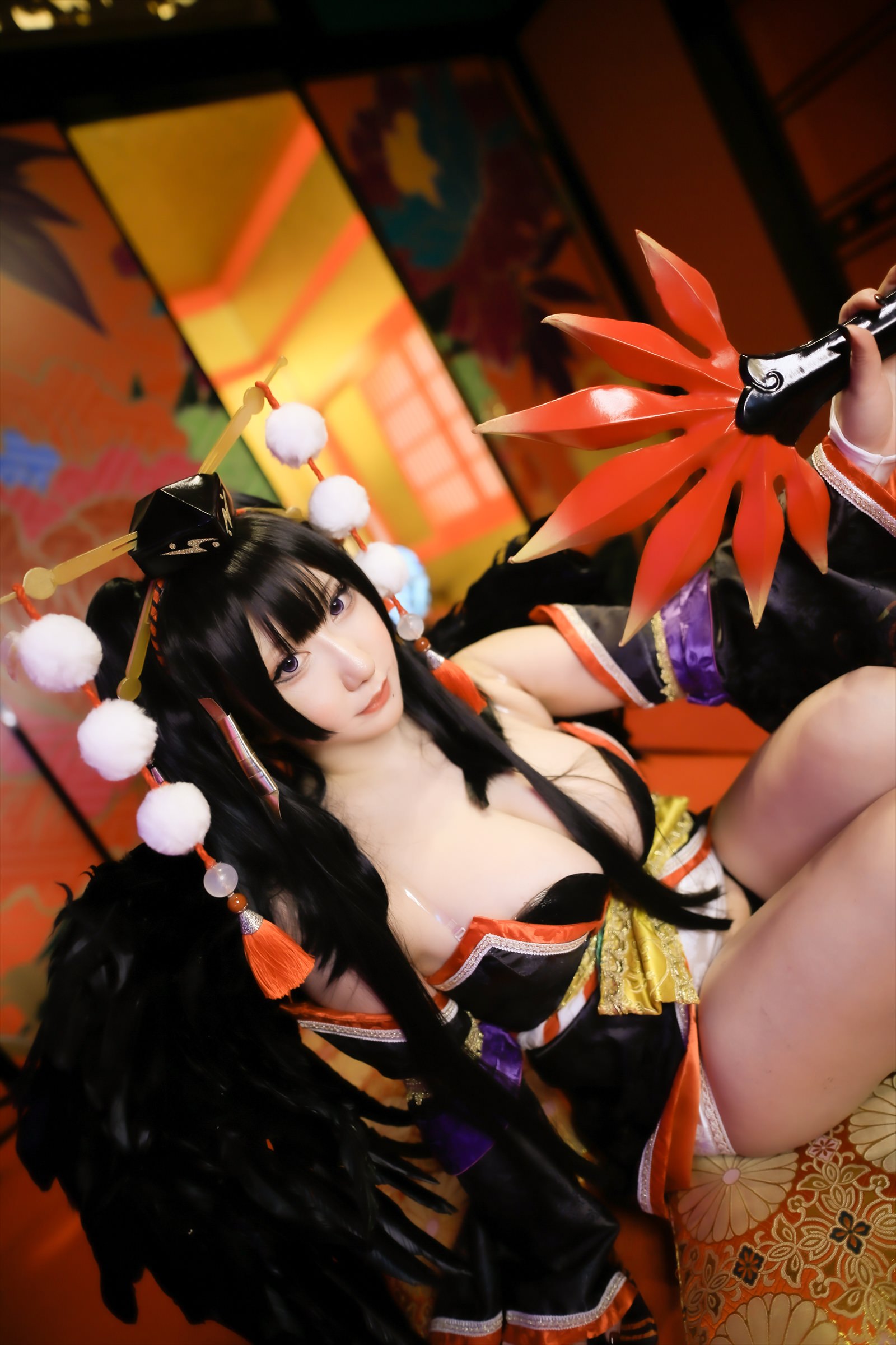 The magnificence of the naughty nyotengu Saku animation reality show(126)