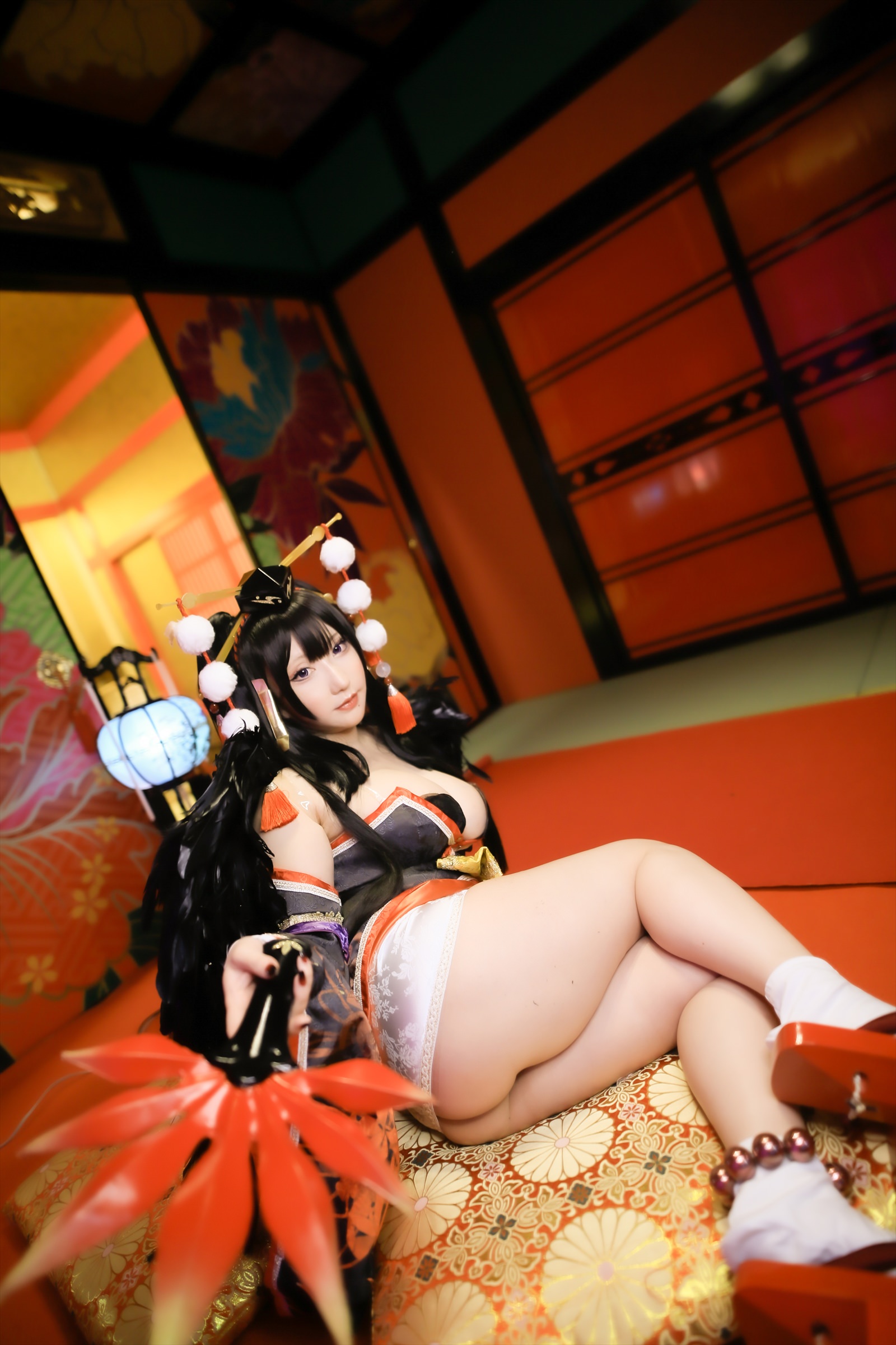 The magnificence of the naughty nyotengu Saku animation reality show(128)