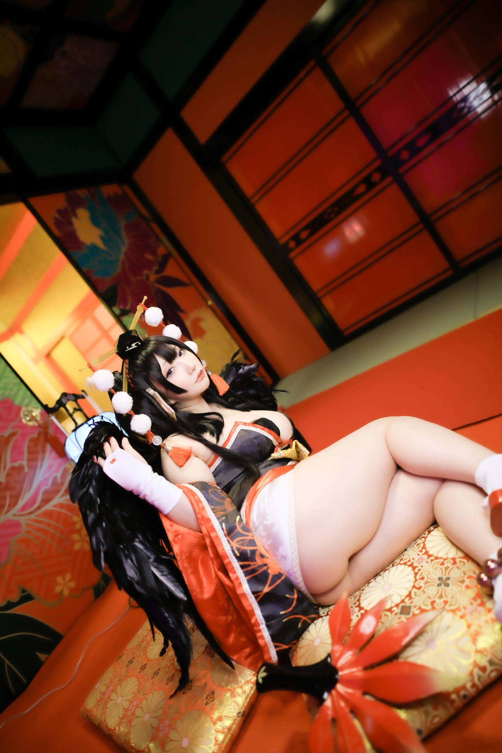 The magnificence of the naughty nyotengu Saku animation reality show(129)