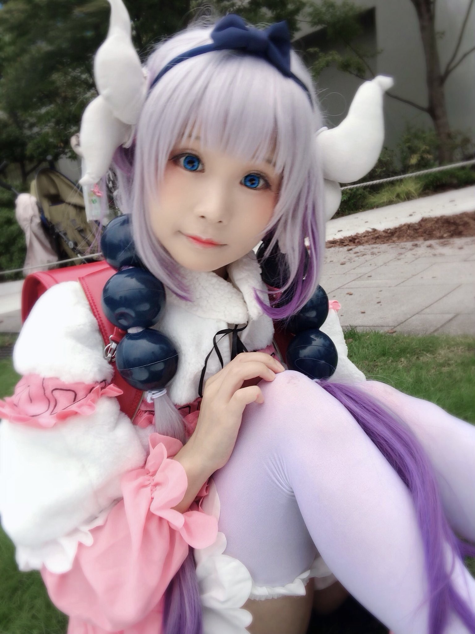 Zhonghua Niang baozi head REM Vampire Costume(18)