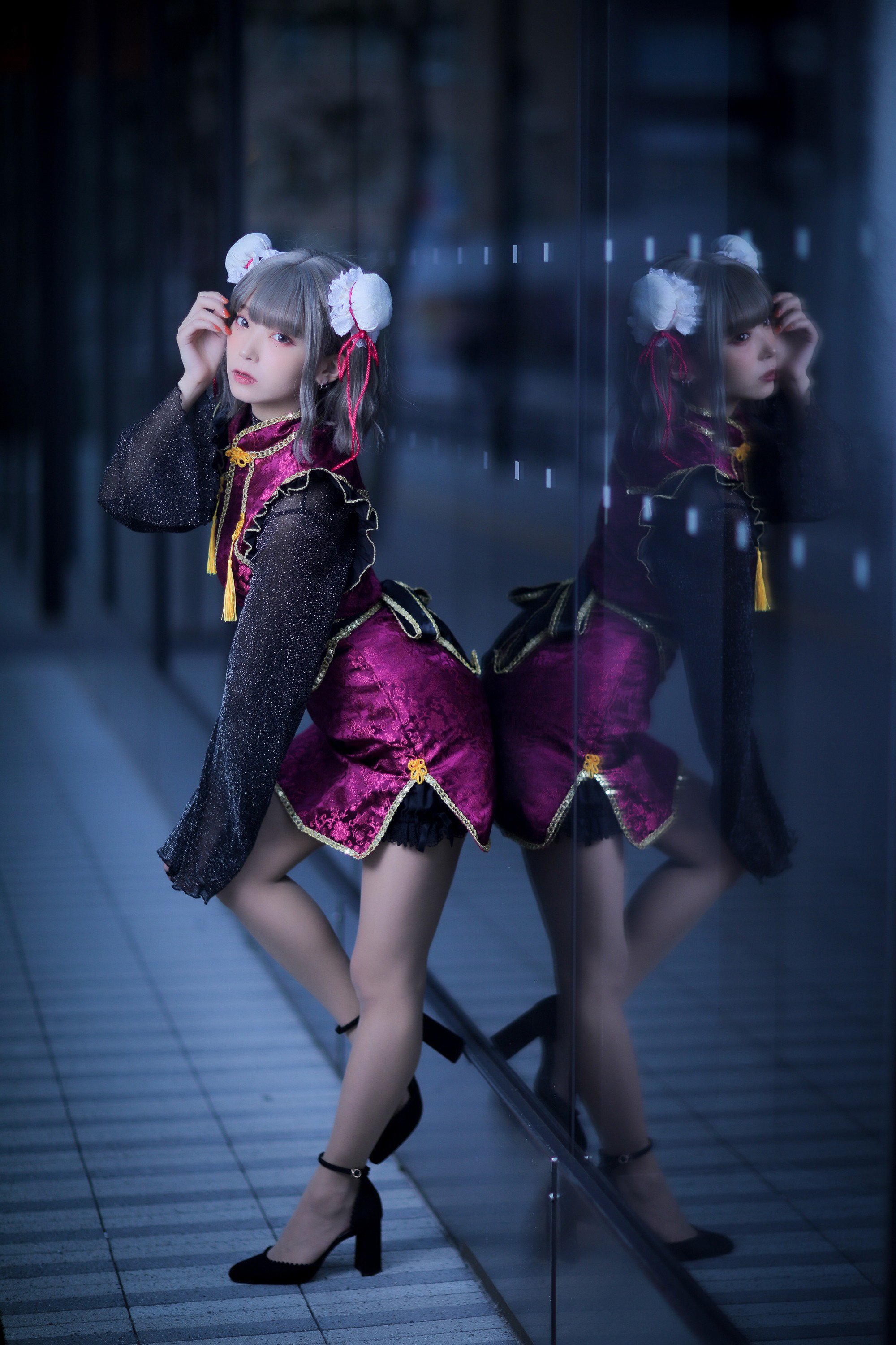 Zhonghua Niang baozi head REM Vampire Costume(34)