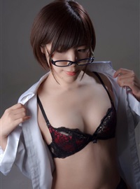 Kurita Huimei horizontal breast pretty hazy fitness girl suit beautiful body(126)