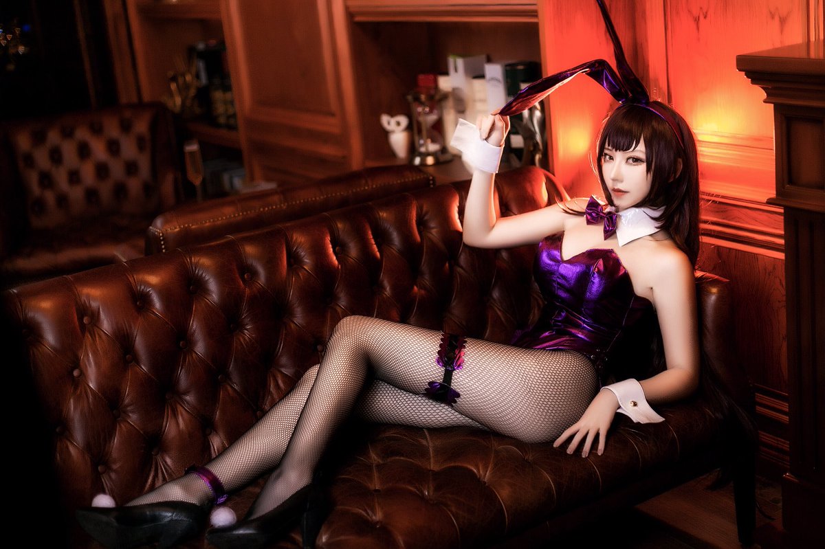 Bunny's three dimensional set of beautiful girls with rabbit ears(10)
